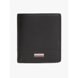 Portefeuille à trois volets Corporate en cuir TH CORP TRIFOLD/Black