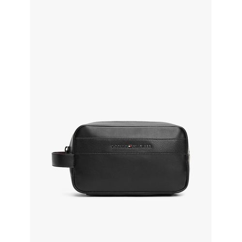 Trousse de toilette Corporate à logo en métal TH CORP WASHBAG/Black