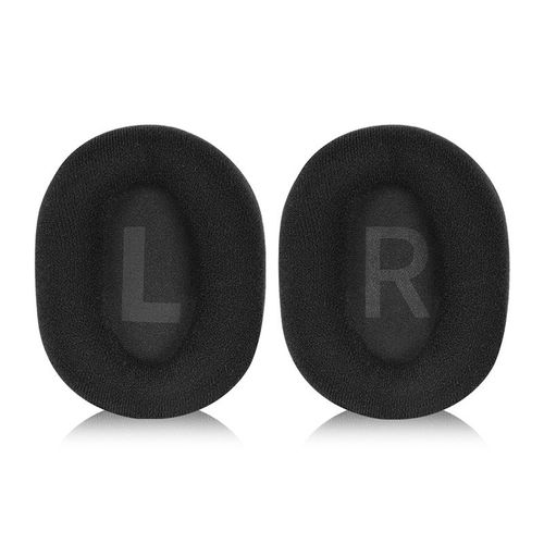 Coussinets d'oreille Compatible avec Casques Logitech G Pro,G Pro X avec Supression de Bruit Mousse à Mémoire et Couverts en velours (Noir)