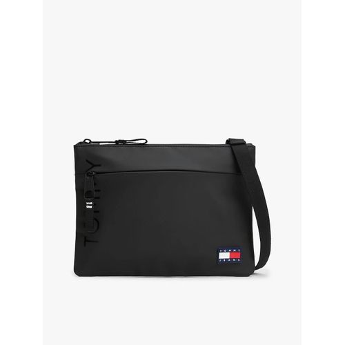 Pochette Essential à bandoulière et logo TJM DAILY + NS SACOCHE/Black