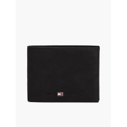 Portefeuille porte-cartes en cuir JOHNSON CC AND COIN POCKET/Black