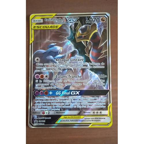 Carchacrok Et Giratina Gx Sm193 Promo Carte Pokémon Version Française