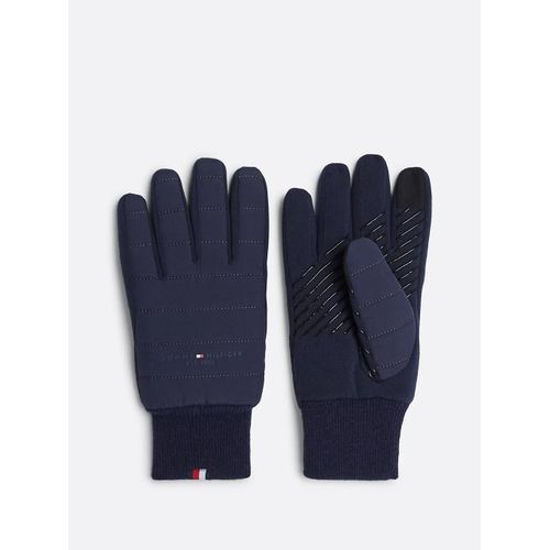 Gants À Surpiqûres En Relief Et Logo Th Established Mix Nylon Gloves/Navy Blue - L-Xl