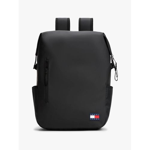Sac à dos à logo en caoutchouc TJM ELEVATED PU BACKPACK/Black