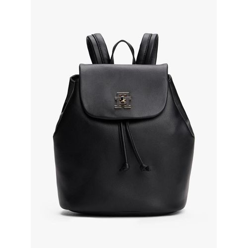 Sac à dos Modern à fermoir tournant TH MODERN BACKPACK/Black