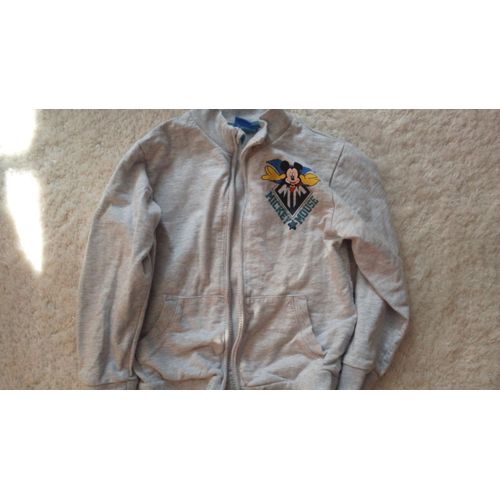 Veste De Jogging Garçon Disney Mickey Taille 5/6 Ans