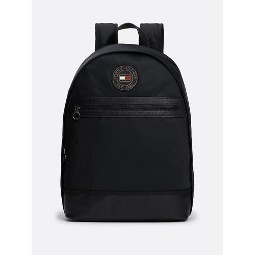 Sac à dos arrondi multitextures TH BLOCKED DOME BACKPACK/Black