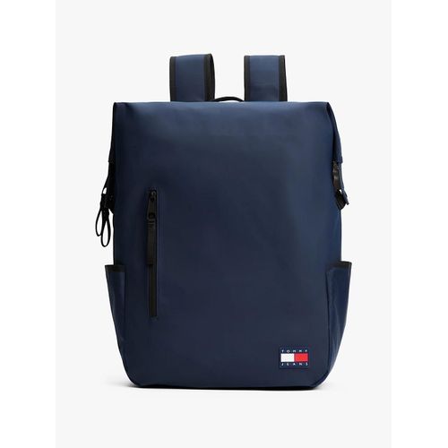 Sac à dos à logo en caoutchouc TJM ELEVATED PU BACKPACK/Dark Blue
