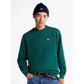 Sweat Tommy Badge À Col Ras-Du-Cou Tjm Reg Badge Crew Ext/Deep Seawater - 6xl
