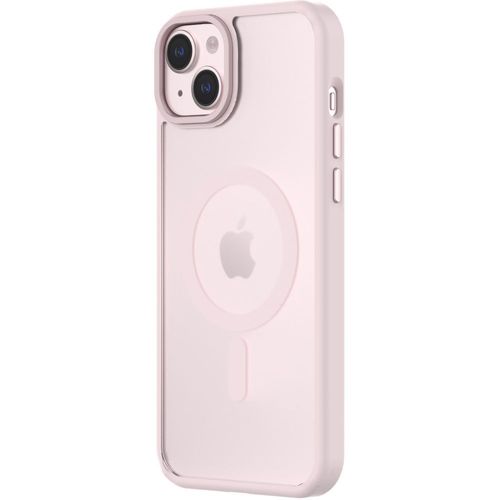 Coque Bumper Qdos Iphone 15 Plus Magsafe Hybrid Snap Rose