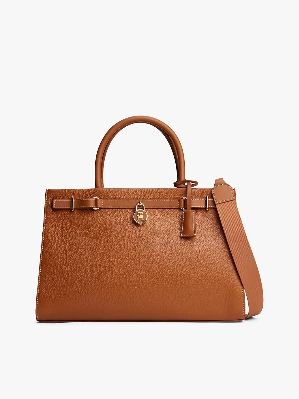 Cabas American Icon en cuir AMERICAN ICON TOTE LEATHER/Cinnamon Bark