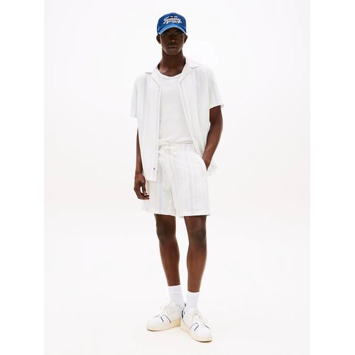Short Coupe Standard À Rayures Tjm Textured Beach Short Ext/Off White - Xs