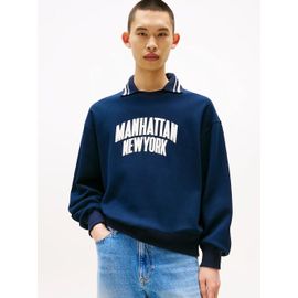 Sweat De Rugby À Logo Appliqué Tjc Rlx Pique Interlock Rugby/Dark Blue - Xxl
