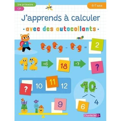 J'apprends À Calculer Avec Des Autocollants - 1re Primaire - Cp