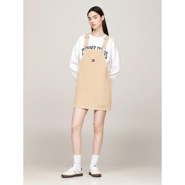 Robe Chasuble Courte En Velours Côtelé Fin Tjw Fine Cord Pinafore Dress/Gentle Gold - L
