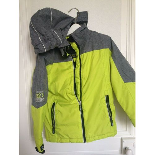 Parka Pluie Garçon &#43 Capuche Taille 8 Ans : Attention Abimée À La Manche