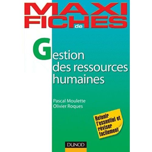 Gestion Des Ressources Humaines