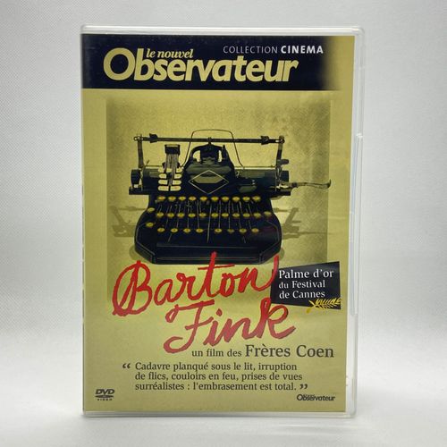 Dvd Barton Fink - Réalisé Par Les Frères Coen - Collection Cinéma Nouvel Obs