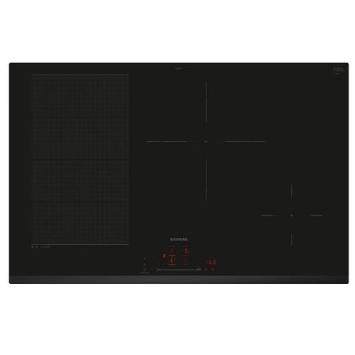 Siemens - Table de cuisson induction 80cm 4 feux 7400w noir EX83RHEC1F