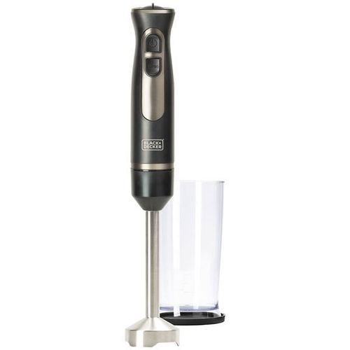 Black+decker - Mixeur plongeant pied inox 800w inox bronze bxhb800e
