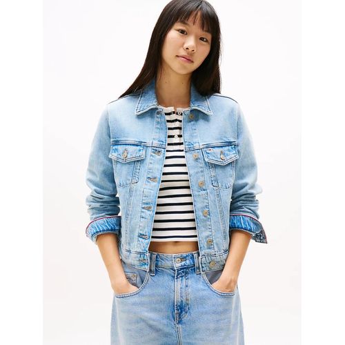 Veste Trucker Délavée En Denim Classic Trucker Jacket Bi8110/Denim Light - L