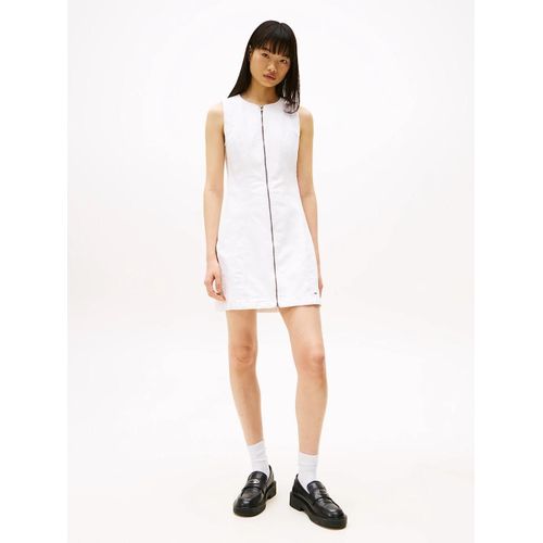 Robe Moulante Courte En Denim Slvls Slim Dress Bi6190/Denim White - Xxl