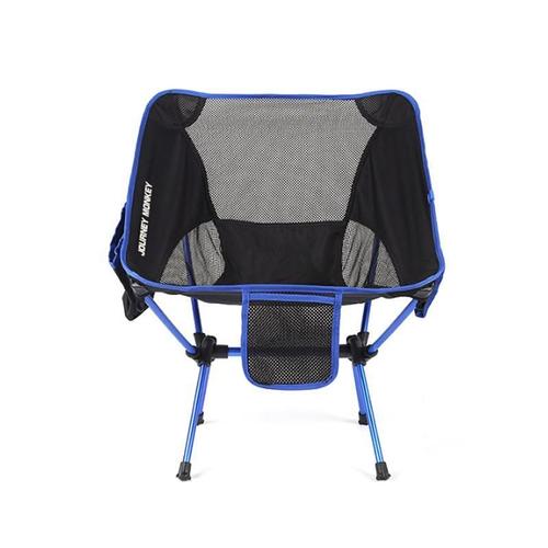 Chaise Pliante Portable Extérieure Ultralégère Charge Maximale 120 Kg, Bleu