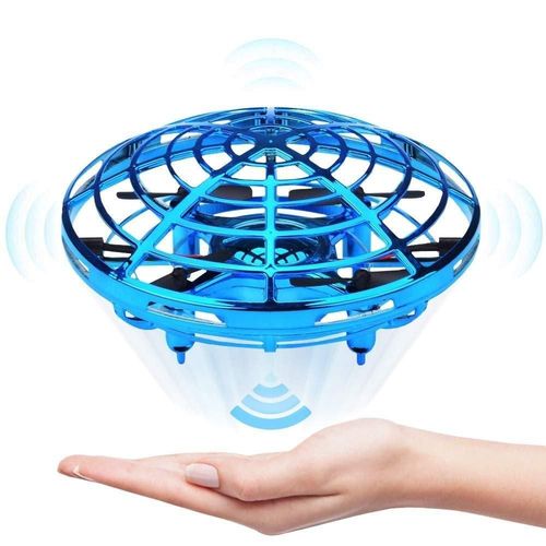 Mini Drone Ufo Hélicoptère À Main Quadrocopter Infrarouge Induction Avion Volant Balle Jouets Pour Enfants, Rouge