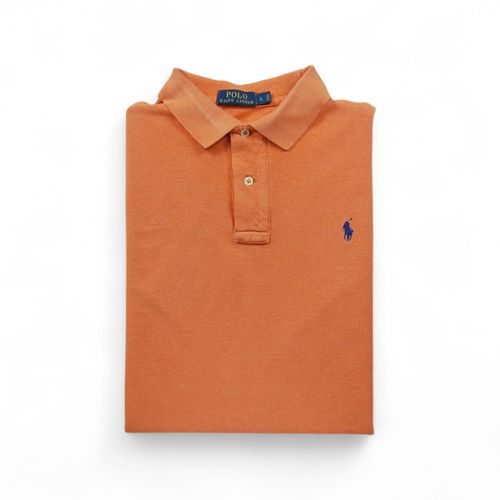Reconditionné - Polo Manches Courtes Homme Corail - Taille L - Homme - Corail