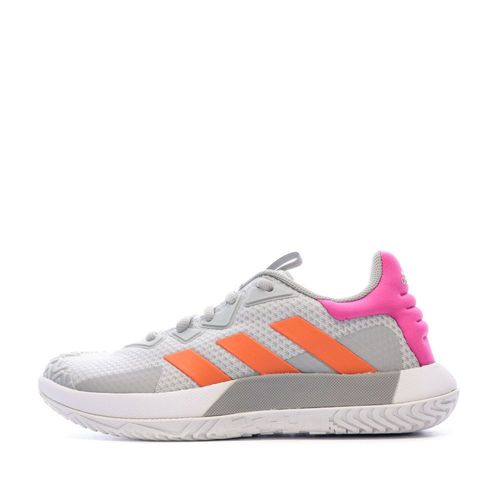 Chaussure De Tennis Grise Adidas Solematch Control W