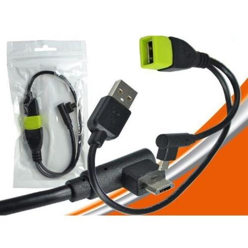 Trade Shop - Otg Data Cable Usb Microusb Charging For Smartphone Samsung Tablet Android Otg-2am