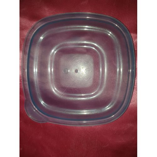 Couvercle Plastique Bleu Translucide