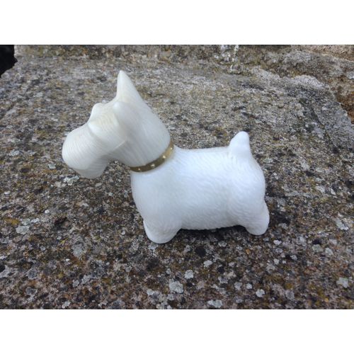 Bibelot Chien Blanc Avon