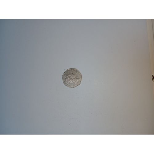 Angleterre Grande Bretagne Piece De 50 Pence 1997