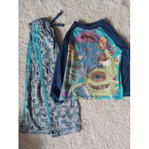 Pyjama 2 Pieces Garcon Disney Disney Store Monsters University Taille 3/4 Ans