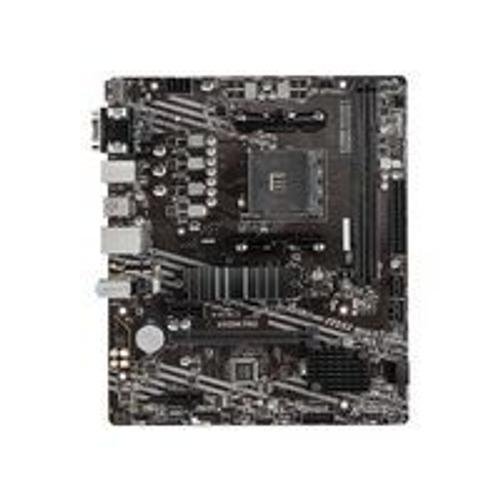 MSI A520M PRO - Carte-mère - micro ATX - Socket AM4 - AMD A520 Chipset - USB 3.2 Gen 1 - Gigabit LAN - carte graphique embarquée (unité centrale requise) - audio HD (8 canaux)