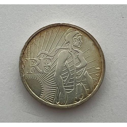 5 Euro En Argent La Semeuse En Marche 2008