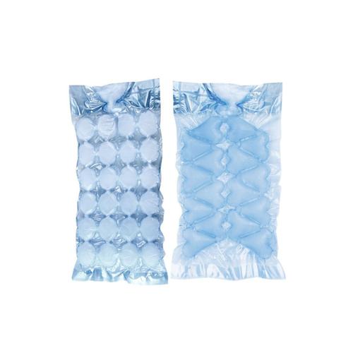 Fackelmann 9985850 Sachets Glaçons C¿Urs, Sachets Glaçons Ovales, Lot De 24 Sachets Glaçons, Plastique, Bleu, 4,5 Cm