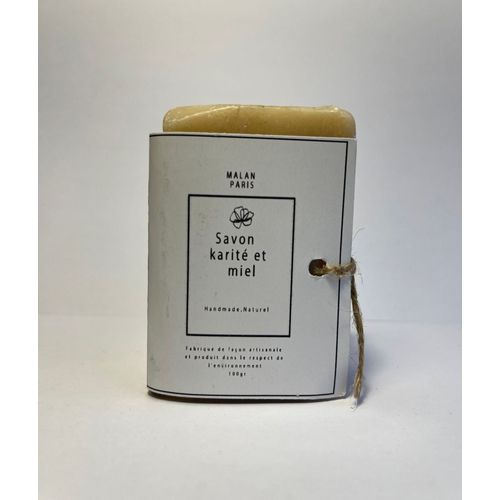 Savon Miel - Beurre De Karité- Visage Et Corps-  Savon Artisanal Au Miel - Malanparis 