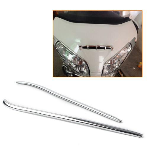 Gl 1800 Goldwing Décoration De Moto Pièces Carénage Sourcils Garniture Pour Honda Gl1800 2001 02 03 04 05 06 07 08 09 10 2011 Chrome