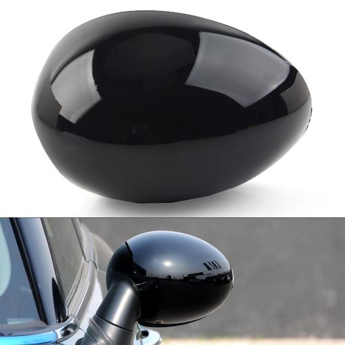 Capuchon De Couverture De Rétroviseur D'aile De Porte Extérieure De Voiture, Noir Brillant, Manuel Possède Un Miroir Uniquement, Mini R55, R56, R57, R58, R59, R60, R61