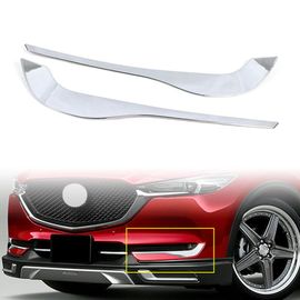Garniture De Moulage Pour Mazda Cx-5 Cx5 2017 2018 2019 2020 Abs Chromé, Feu Antibrouillard Avant, Garniture De Décoration De Style De Voiture