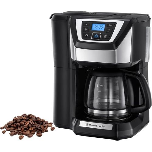 KGABERY-Cafetière À Grain [Programmable,Technologie Whirltech Pour Extraction&Arôme Optimaux] Chester (Max 12 Tasses,Verseuse En Verre 1,5L,Réglage De Moulure) Machine À Café 22000-56