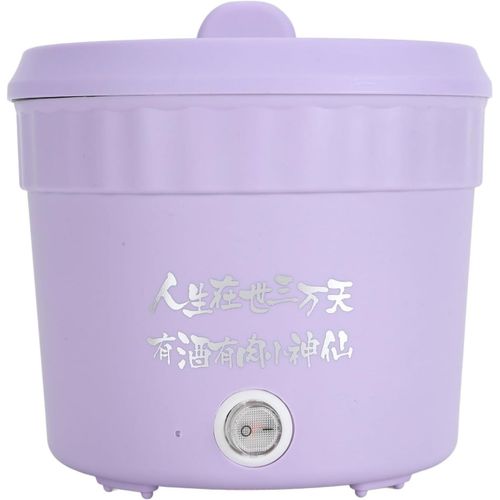 KGABERY-Petit Cuiseur À Riz,Mini Cuiseur À Riz De 1,2 L,Machine À Riz Portable,Cuiseur À Ramen,Cuiseur Électrique Multifonctionnel Pour Nouilles Rapides,Pour Ramen,?ufs,Pâtes,(Eu)