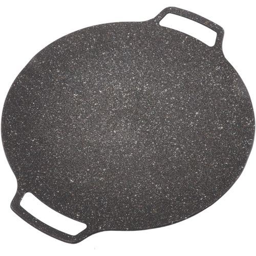 KGABERY-Poêle À Griller Antiadhésive,Plaque De Cuisson À Induction Et Panneau De Cuisson À Gaz,Poêle À Griller Pour Barbecue Coréen Revêtement Antiadhésif Poêle À Frire Ronde Pour La Maison,Le Barbec