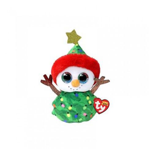 Beanie Boo S Small Bonhomme De Neige - Sapin De Noel