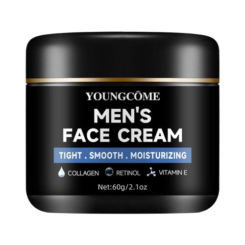 Crème Hydratante Au Collagène Pour Hommes Avec Rétinol Et Vitamines, Crème Hydratante Rafraîchissante Et Anti-Rides-60g 