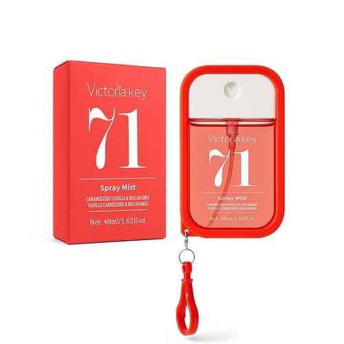 Ensemble De Parfum De Cologne Florale Pour Femmes, Dernier Parfum Brésilien Sans Alcool, Spray Corporel Vanille, Parfum Confiant De Vitalité Charmant-Red 48ml 