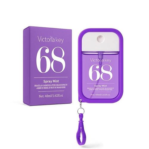 Ensemble De Parfum De Cologne Florale Pour Femmes, Dernier Parfum Brésilien Sans Alcool, Spray Corporel Vanille, Parfum Confiant De Vitalité Charmant-Red 48ml 