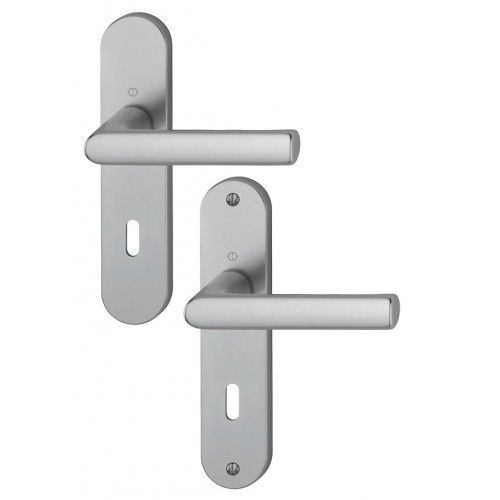 Poignées Hambourg - 165 mm - clé L - inox HOPPE